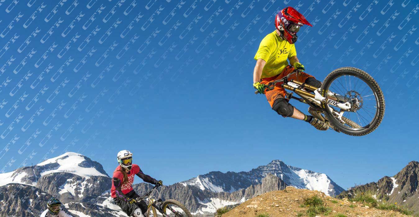 Mountainbike Sprung